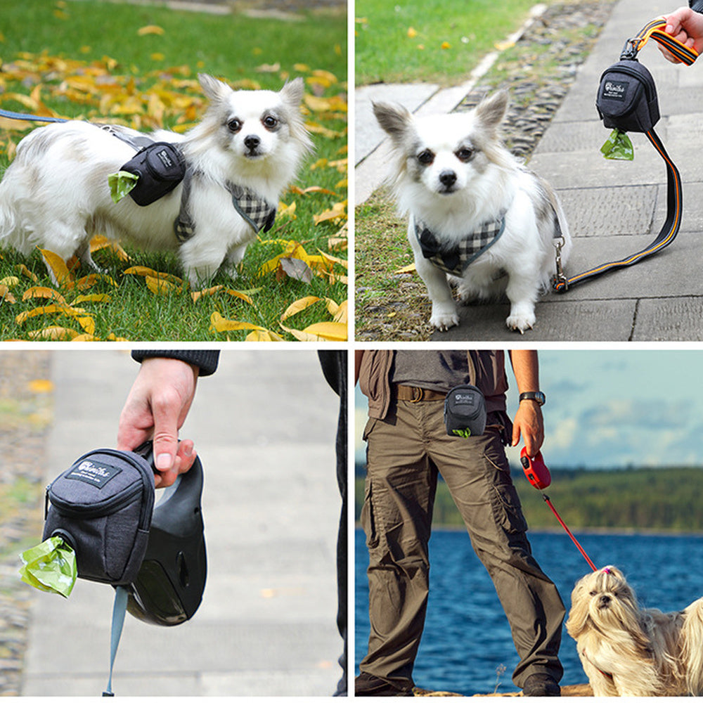Portable Multifunction Durable Pet accessories Outdoor Travel Dog training bag Pet Dog treat pouch Dog Poop Bag Dispenser