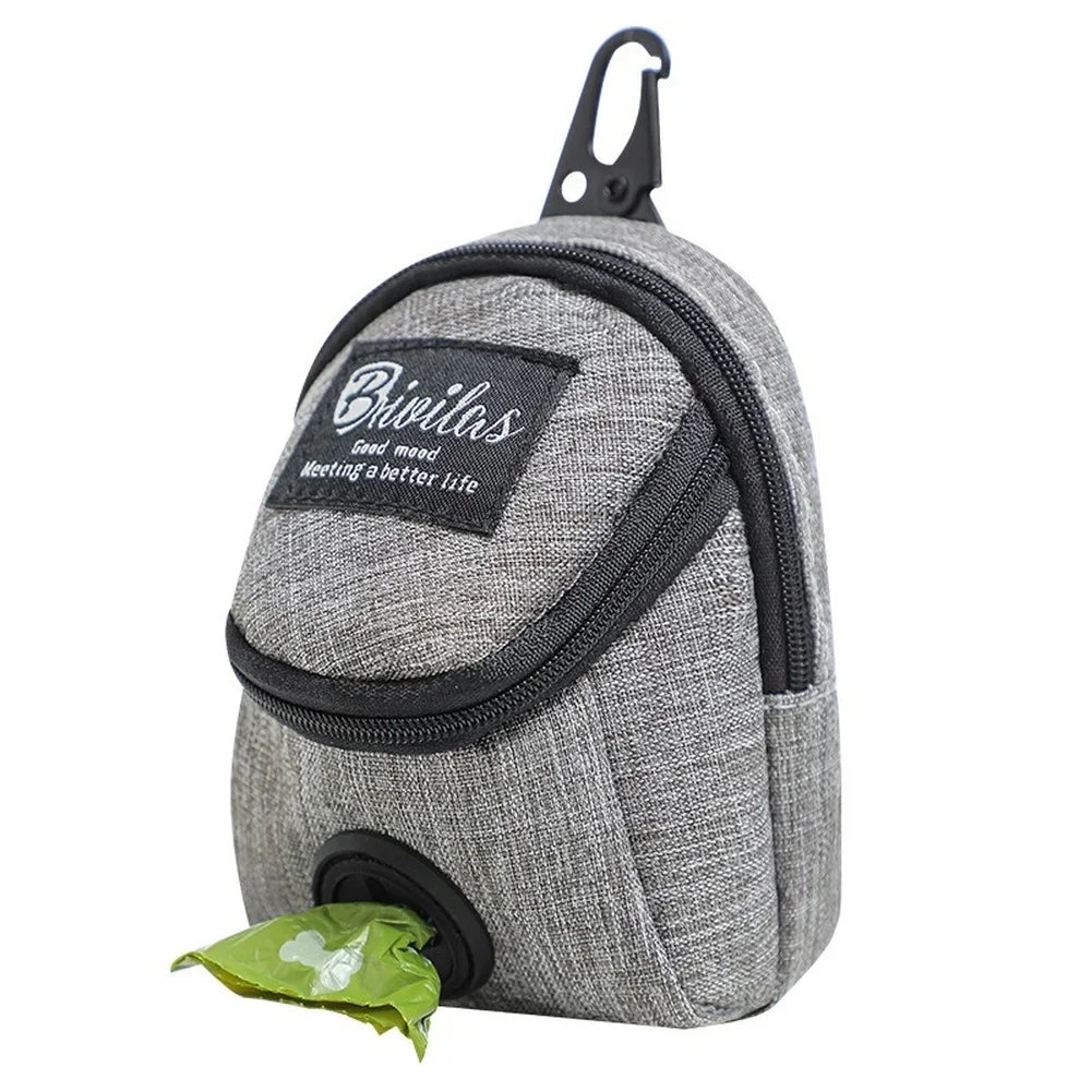 Portable Multifunction Durable Pet accessories Outdoor Travel Dog training bag Pet Dog treat pouch Dog Poop Bag Dispenser