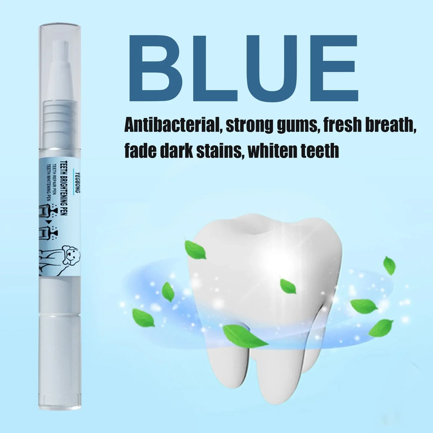 Pet Teeth Cleaning Pen for Dogs and Cats, Tartar and Plaque Cleaning Tools for Cats and Dogs, Pet Teeth Cleaning Pen