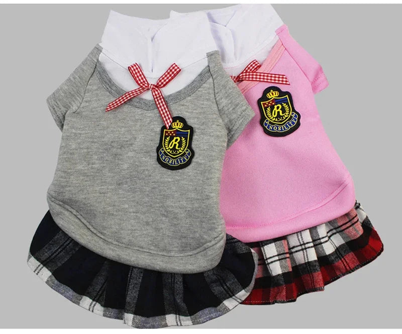 Couple Pet Dog Clothes Pet Uniform Clothing for Small Medium Dogs Costume Chihuahua Puppy Pet Shirt Clothes for Dogs Ropa Perro