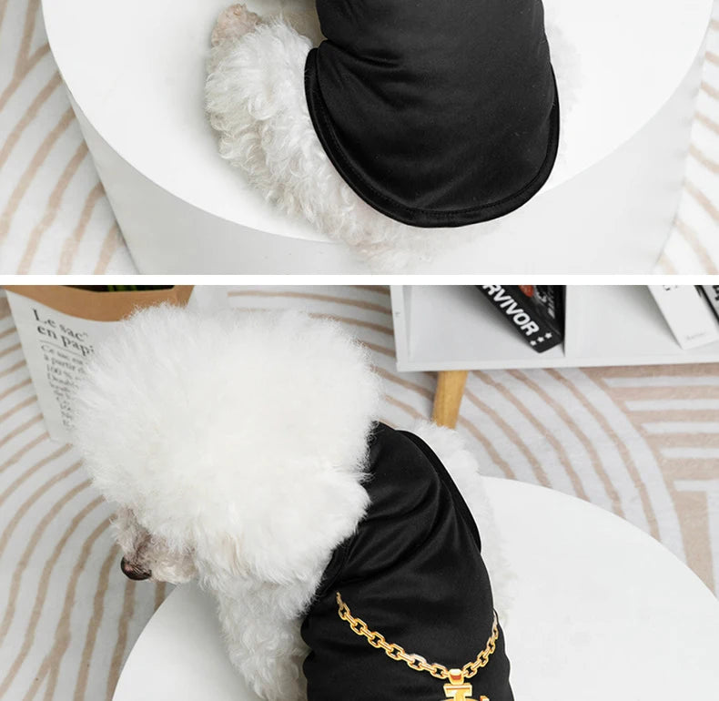 Pet Dog Clothes For Small Medium Dogs Cats Spring Summer Cool Interesting Outward Clothing Shirt For Puppy Chihuahua Yorkie Vest