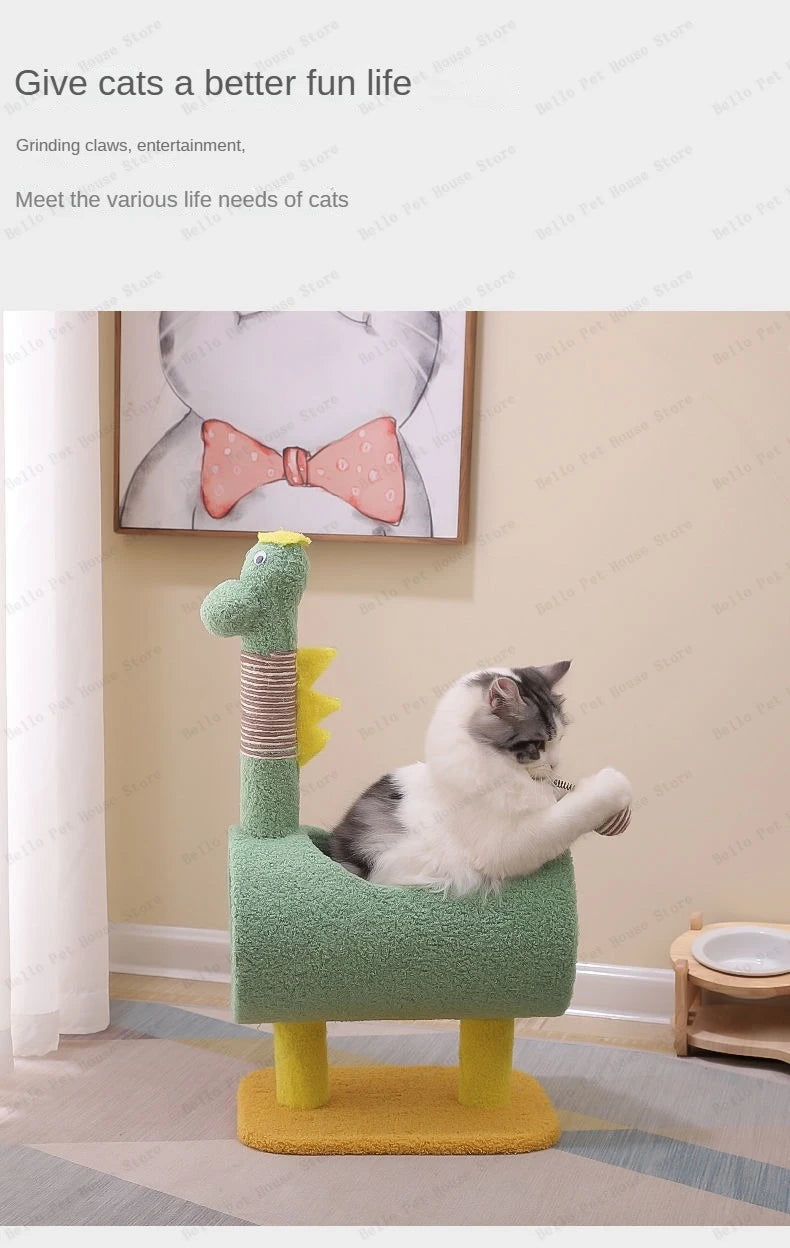 Small Cat Climbing Frame Luxurious multifunctional pet villa cat toy multifunctional cat scratching post
