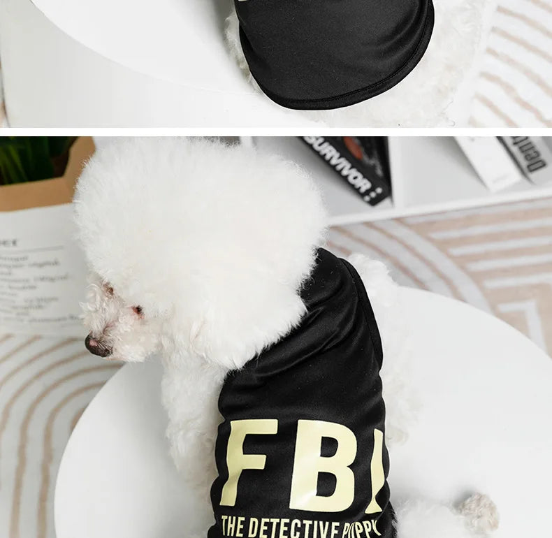 Pet Dog Clothes For Small Medium Dogs Cats Spring Summer Cool Interesting Outward Clothing Shirt For Puppy Chihuahua Yorkie Vest