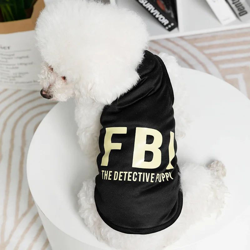Pet Dog Clothes For Small Medium Dogs Cats Spring Summer Cool Interesting Outward Clothing Shirt For Puppy Chihuahua Yorkie Vest