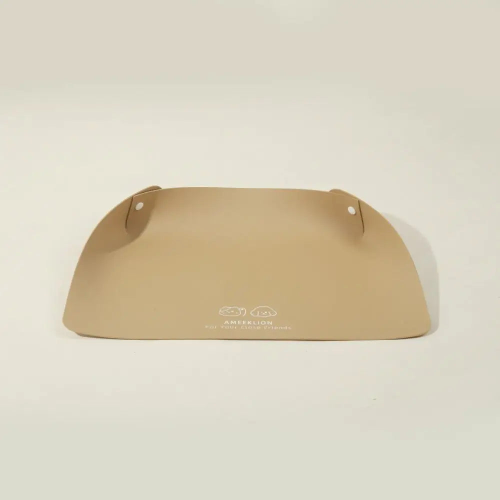 PU Leather Pet Anti Spill Placemat Oil Resistant Anti Slip Dog Food Pad Waterproof Pet Feeding Mat Prevent Food and Water Spills
