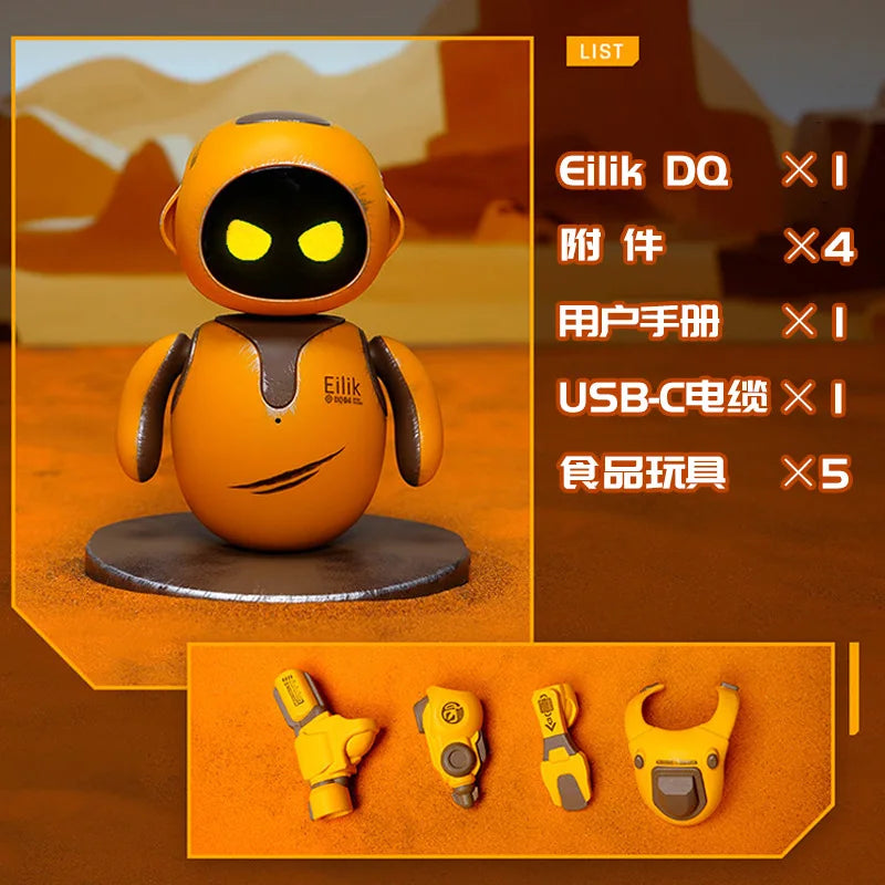 Kids Eilik Emotional Interaction Smart Companion Pet With Ai Technology A Little Companion Bot With Endless Fun Smart Robot Toy