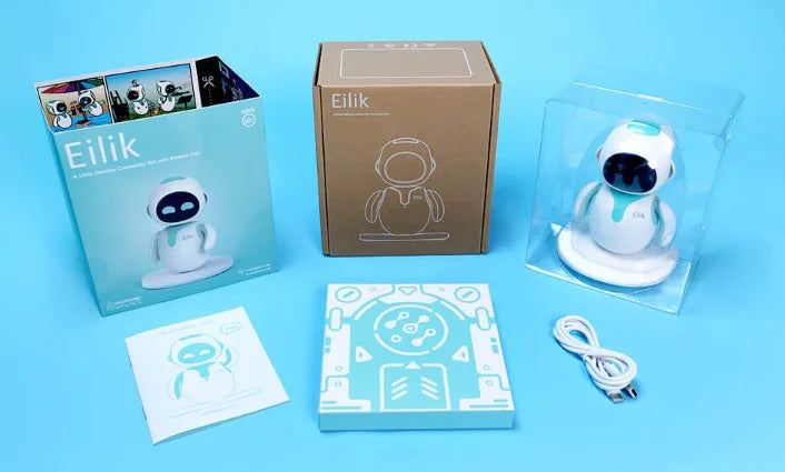 Kids Eilik Emotional Interaction Smart Companion Pet With Ai Technology A Little Companion Bot With Endless Fun Smart Robot Toy