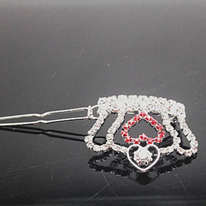 Pet Grooming Accessories for Dog and Cat - Puppy Beautiful Dog Hair Clip, Crown, Bow, Multicolor Hairpins, Headwear