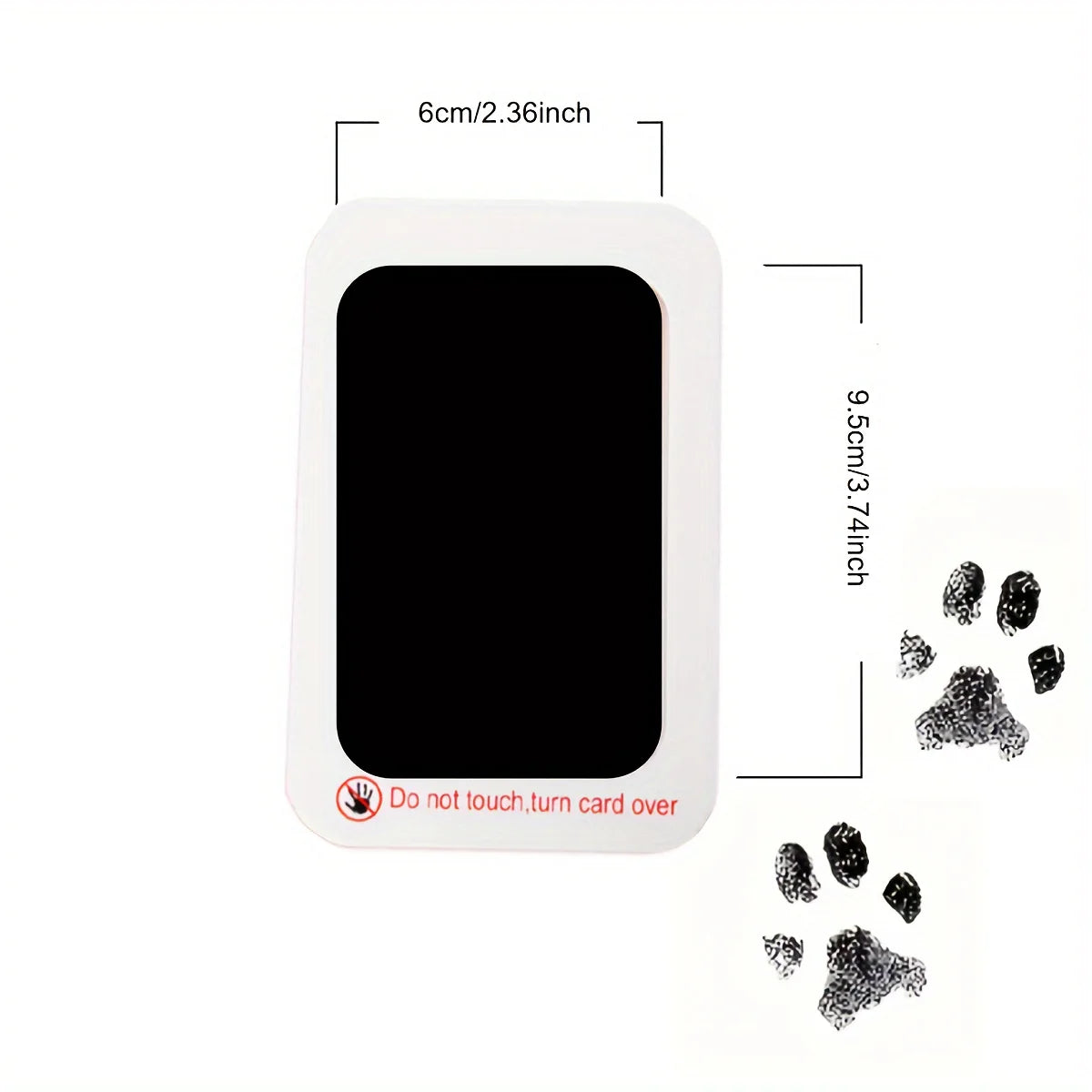1pc Clean Touch Ink Pad For Pets - Create Lasting Memories With Your Dog Or Cat's Paw Prints