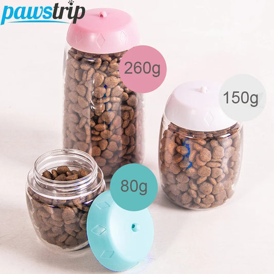 80/150/260g Portable Pet Dog Food Container Outdoor Travel Dog Take Out Food Cup Durable Pet Feeder Cup Dog Accessories