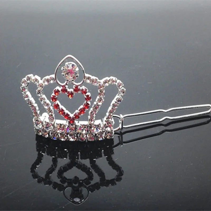 Pet Grooming Accessories for Dog and Cat - Puppy Beautiful Dog Hair Clip, Crown, Bow, Multicolor Hairpins, Headwear