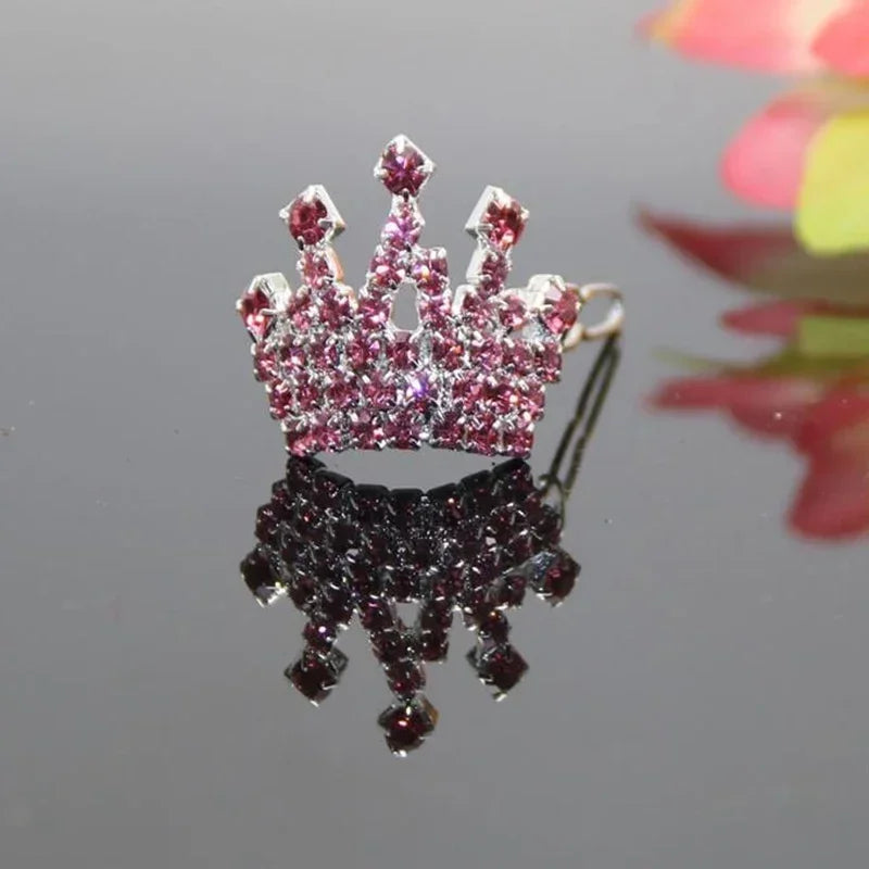 Pet Grooming Accessories for Dog and Cat - Puppy Beautiful Dog Hair Clip, Crown, Bow, Multicolor Hairpins, Headwear