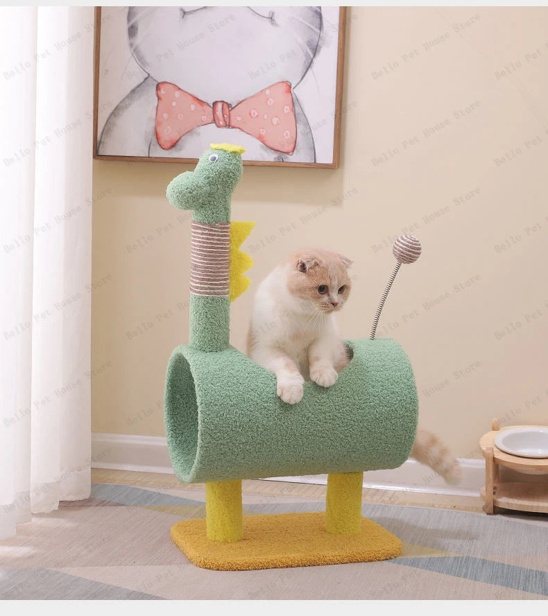 Small Cat Climbing Frame Luxurious multifunctional pet villa cat toy multifunctional cat scratching post
