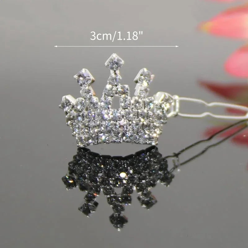 Pet Grooming Accessories for Dog and Cat - Puppy Beautiful Dog Hair Clip, Crown, Bow, Multicolor Hairpins, Headwear