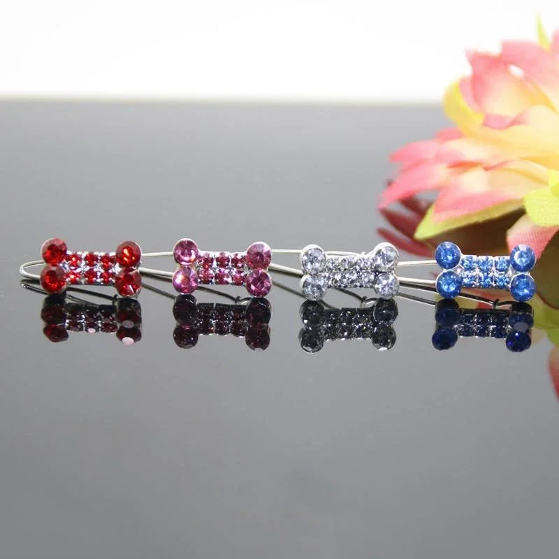 Pet Grooming Accessories for Dog and Cat - Puppy Beautiful Dog Hair Clip, Crown, Bow, Multicolor Hairpins, Headwear