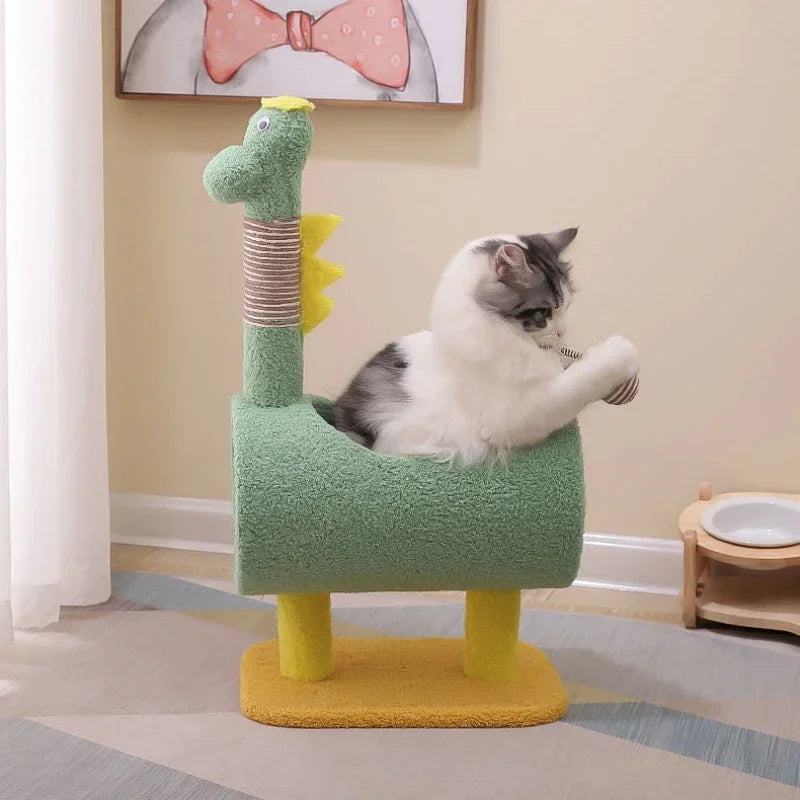 Small Cat Climbing Frame Luxurious multifunctional pet villa cat toy multifunctional cat scratching post