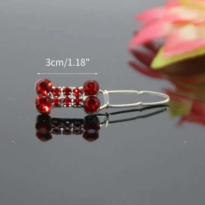 Pet Grooming Accessories for Dog and Cat - Puppy Beautiful Dog Hair Clip, Crown, Bow, Multicolor Hairpins, Headwear