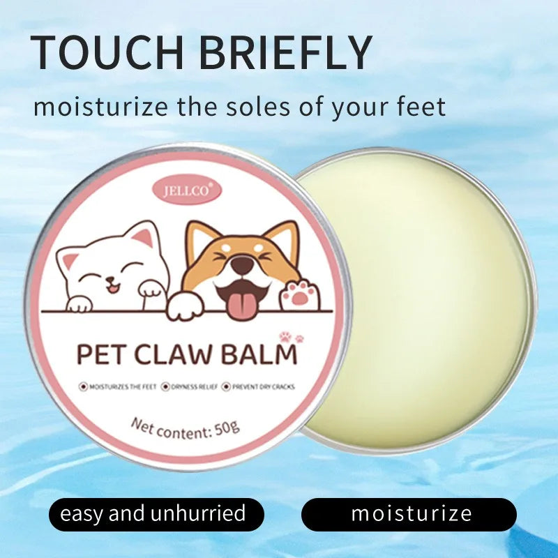 50g Pet Care Balm Box: Dog & Cat Paw Care Cream, Suitable for All Pet Foot Types