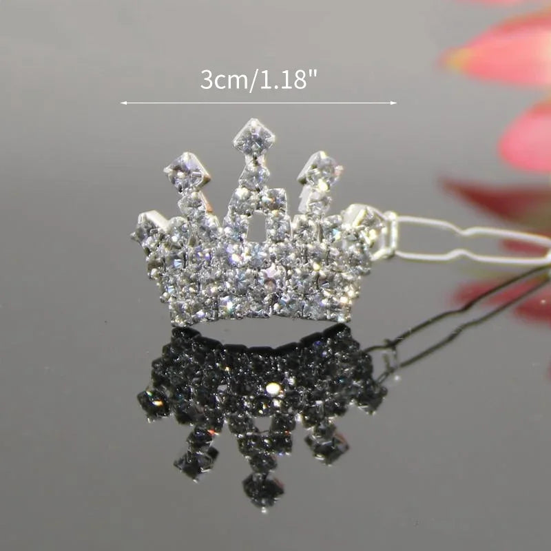 Pet Grooming Accessories for Dog and Cat - Puppy Beautiful Dog Hair Clip, Crown, Bow, Multicolor Hairpins, Headwear