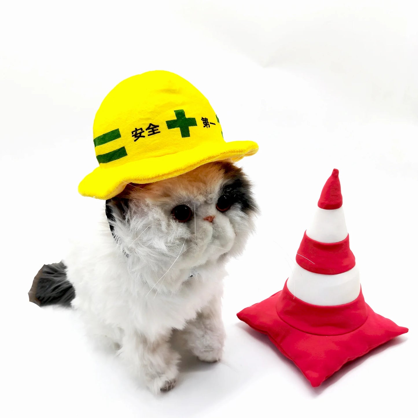 Pet Engineering Team Safety Hat Dog Cat Halloween Pet Accessories Pet Cute Hat Photo Dog Toys for Small Dogs Accessories