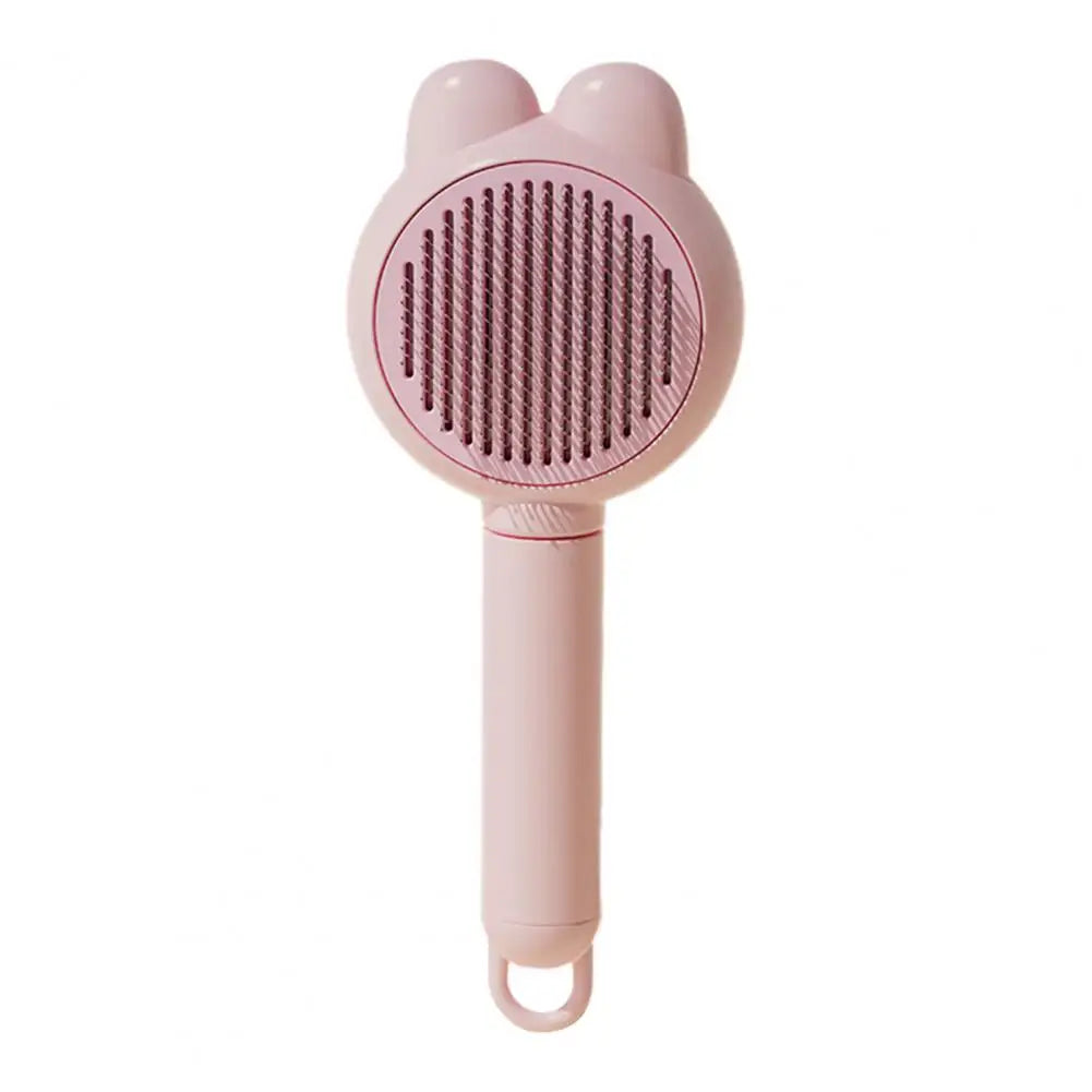 Pet Brush for Skin Diseases Prevention Skin-friendly Pet Care Brush Gentle Self Slicker Brush for Cats Dogs Long-haired for Dog