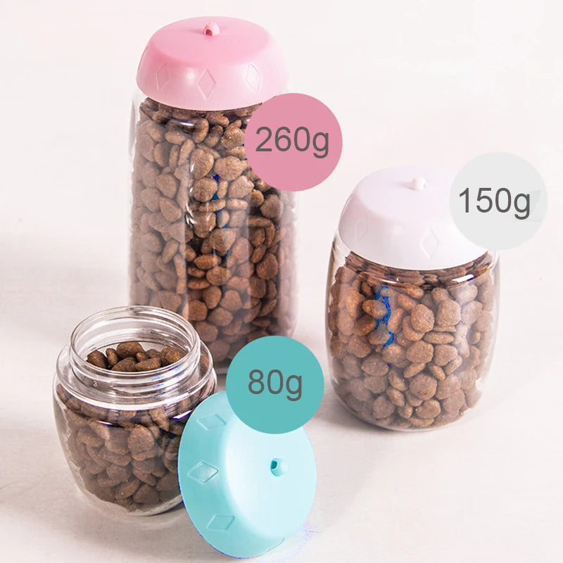 80/150/260g Portable Pet Dog Food Container Outdoor Travel Dog Take Out Food Cup Durable Pet Feeder Cup Dog Accessories