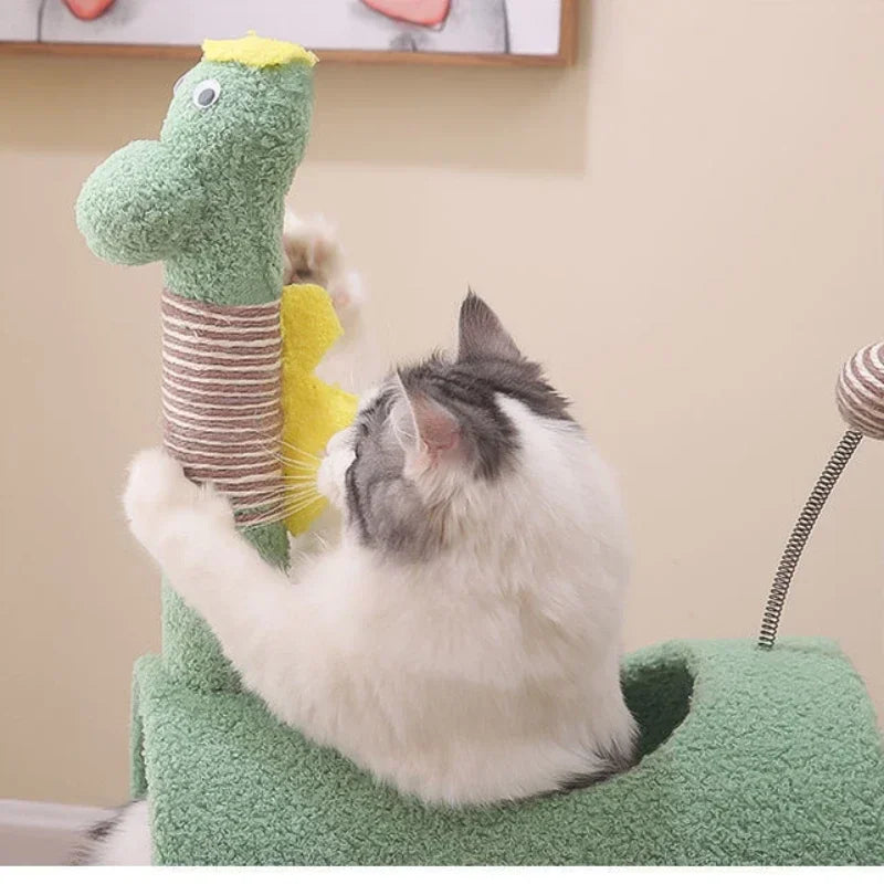 Small Cat Climbing Frame Luxurious multifunctional pet villa cat toy multifunctional cat scratching post