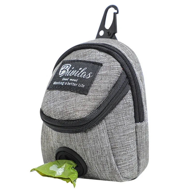 Portable Multifunction Durable Pet accessories Outdoor Travel Dog training bag Pet Dog treat pouch Dog Poop Bag Dispenser