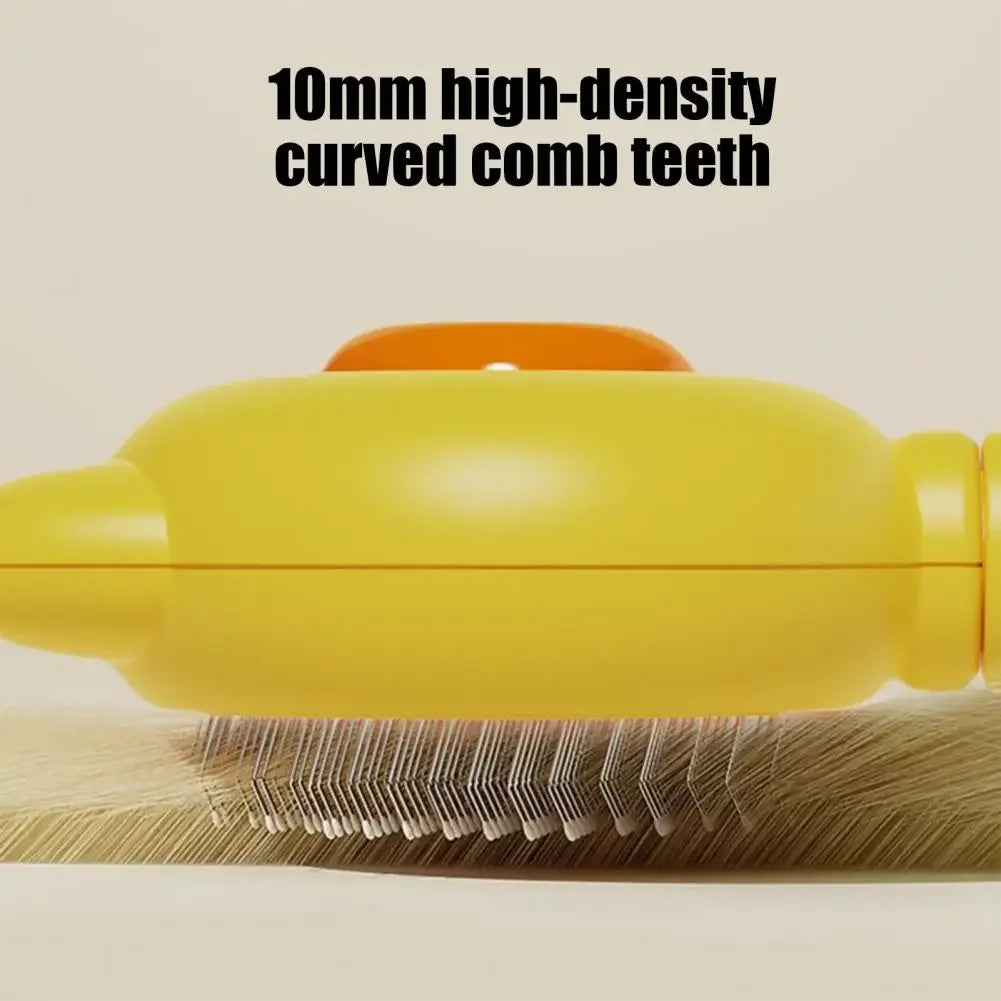 Pet Brush for Skin Diseases Prevention Skin-friendly Pet Care Brush Gentle Self Slicker Brush for Cats Dogs Long-haired for Dog