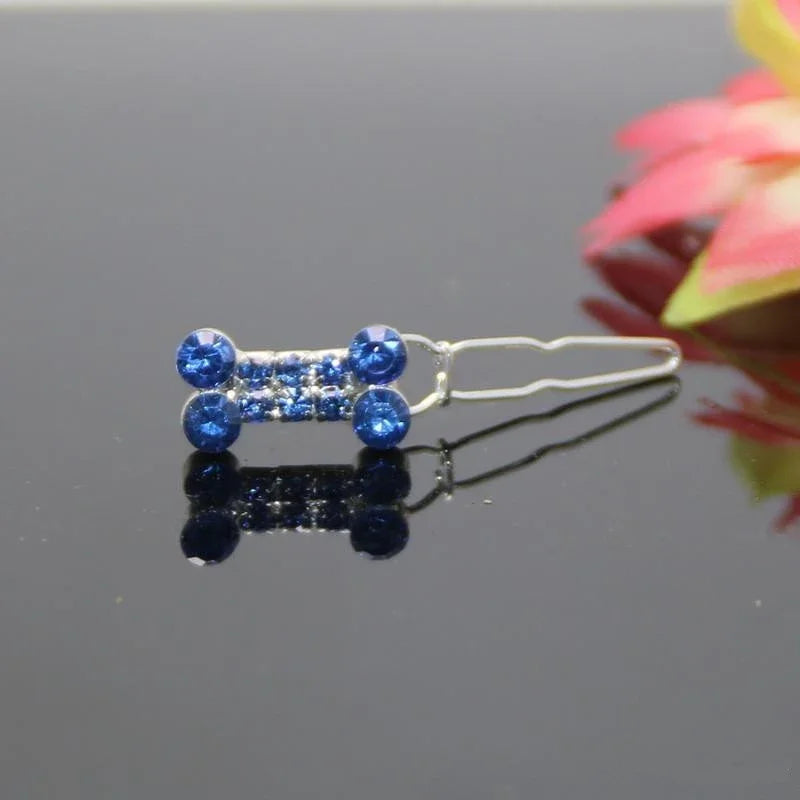 Pet Grooming Accessories for Dog and Cat - Puppy Beautiful Dog Hair Clip, Crown, Bow, Multicolor Hairpins, Headwear