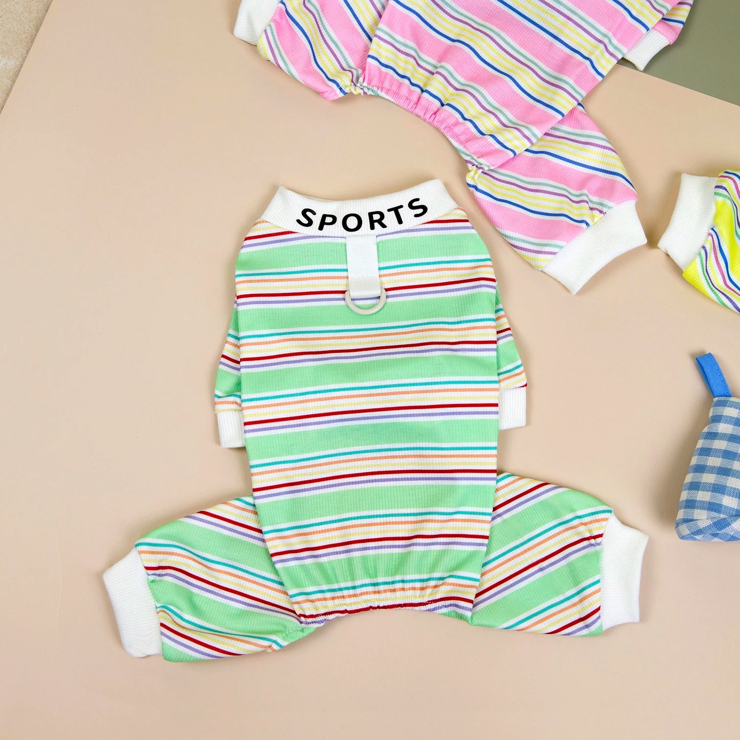 Cute Dog Clothes Pet Dresses  Cat Dog Shirt Puppy Pet Dogs Conditioning Clothes Cats Four Legged Clothes