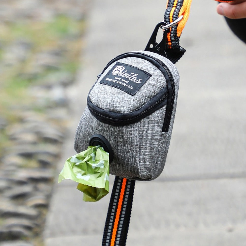 Portable Multifunction Durable Pet accessories Outdoor Travel Dog training bag Pet Dog treat pouch Dog Poop Bag Dispenser